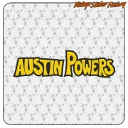 Pegatina AUSTIN POWERS. Comprar pegatinas.