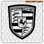 Pegatina decorativa Porsche Emblem para coche