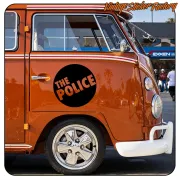 THE POLICE' STICKERS.