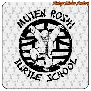 Pegatina MUTEN ROSHI - TURTLE SCHOOL. Comprar pegatinas.