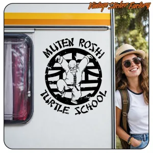 MUTEN ROSHI - TURTLE SCHOOL' STICKERS.