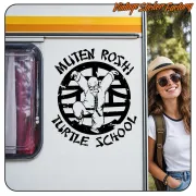 MUTEN ROSHI - TURTLE SCHOOL' STICKERS.