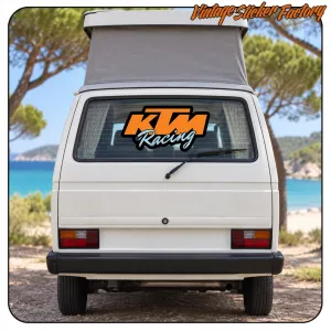 KTM Racing 3 sticker | Vinyl decal