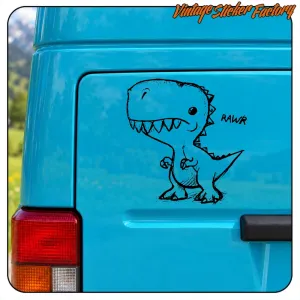 RAWR' STICKERS.