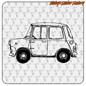 AUTOCOLLANT MINI CLASSIC. ACHETEZ DES AUTOCOLLANTS EN VINYLE.