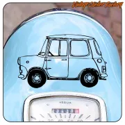 Pegatina MINI CLASSIC. Comprar pegatinas.