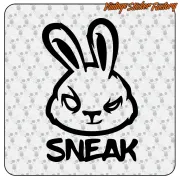 Dekorativer SNEAK-Aufkleber | Vintage Sticker Factory