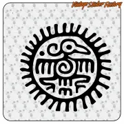Pegatina AGUILA AZTECA. Comprar pegatinas.