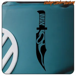 Sticker THE MASK KNIFE – Masque et couteau