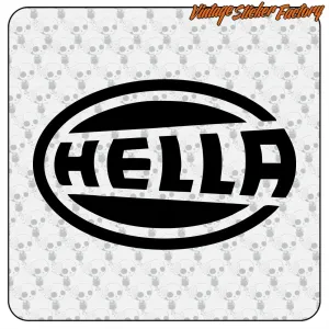 HELLA AUFKLEBER. KAUFEN SIE VINYLAUFKLEBER.