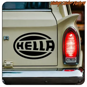 HELLA AUFKLEBER. KAUFEN SIE VINYLAUFKLEBER.