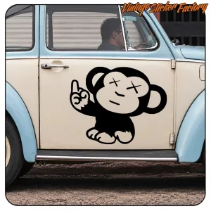 JDM MONKEY AUFKLEBER. KAUFEN SIE VINYLAUFKLEBER.