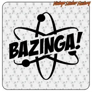 Sticker BAZINGA – Vinyle The Big Bang Theory