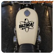 BAZINGA Sticker – The Big Bang Theory Vinyl Decal