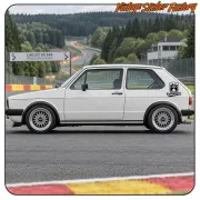 Pegatina Volkswagen Wolfsburg | Vinilo para coche VW