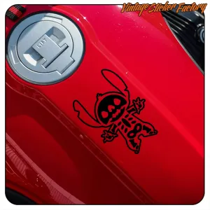 AUTOCOLLANT STITCH SKELETON. ACHETEZ DES AUTOCOLLANTS EN VINYLE.