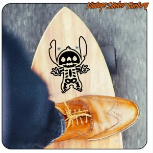 STITCH SKELETON AUFKLEBER. KAUFEN SIE VINYLAUFKLEBER.