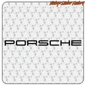 PORSCHE' STICKERS.