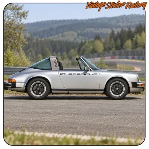 AUTOCOLLANT PORSCHE. ACHETEZ DES AUTOCOLLANTS EN VINYLE.