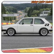 Pegatina logo VW Golf R | Vinilo para coche Volkswagen