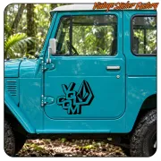 VOLCOM LOGO 2' STICKERS.