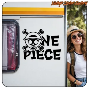 Pegatina One Piece en vinilo de corte
