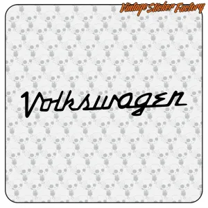 Volkswagen Emblem Aufkleber Modell 1 kaufen | Vinyl VW Auto