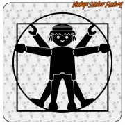 AUTOCOLLANT PLAYMOBIL - VITRUVIO. ACHETEZ DES AUTOCOLLANTS EN VINYLE.