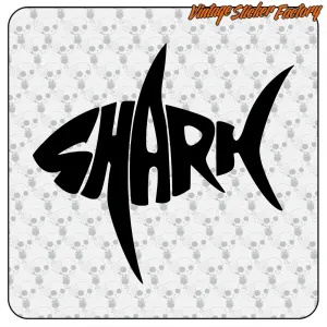 SHARK AUFKLEBER. KAUFEN SIE VINYLAUFKLEBER.