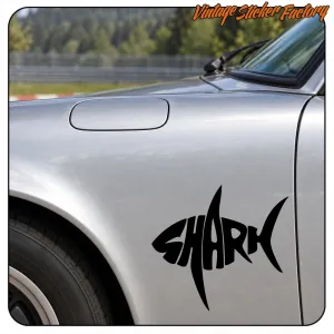 Pegatina SHARK. Comprar pegatinas.