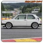 Volkswagen Golf gear knob sticker | Vinyl decal for VW car