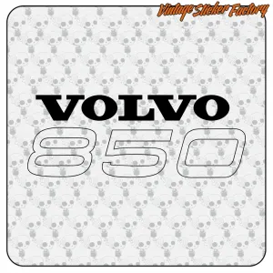 Autocollant Volvo 850 auto | Vintage Sticker Factory