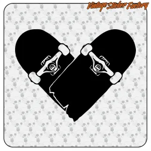 Pegatina SKATE LOVE. Comprar pegatinas.