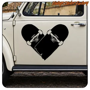 Pegatina SKATE LOVE. Comprar pegatinas.