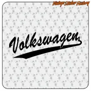 Autocollant emblème Volkswagen modèle 2 | Vinyle voiture VW