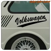 Autocollant emblème Volkswagen modèle 2 | Vinyle voiture VW