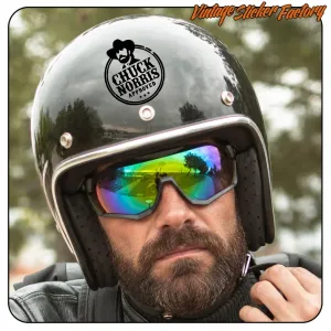 CHUCK NORRIS APPROVED' STICKERS.