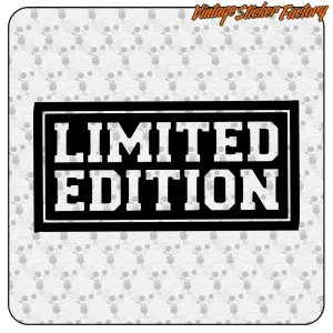 Pegatina LIMITED EDITION 3. Comprar pegatinas.