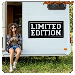 Autocollant LIMITED EDITION pour véhicules et accessoires