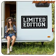 Autocollant LIMITED EDITION pour véhicules et accessoires