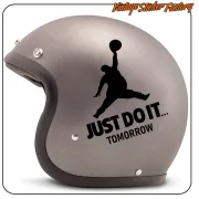 AUTOCOLLANT JUST DO IT TOMORROW. ACHETEZ DES AUTOCOLLANTS EN VINYLE.