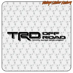 AUTOCOLLANT TRD OFF ROAD. ACHETEZ DES AUTOCOLLANTS EN VINYLE.