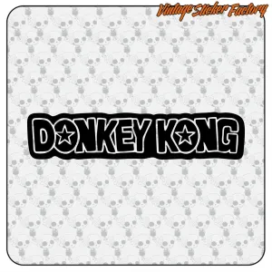 DONKEY KONG AUFKLEBER. KAUFEN SIE VINYLAUFKLEBER.