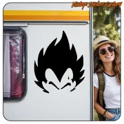 AUTOCOLLANT VEGETA 2. ACHETEZ DES AUTOCOLLANTS EN VINYLE.