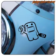 Pegatina DOMO-KUN TURBO. Comprar pegatinas.