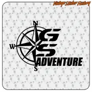 GS ADVENTURE 2 AUFKLEBER. KAUFEN SIE VINYLAUFKLEBER.