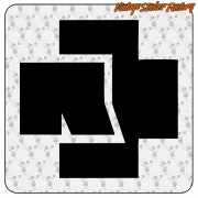 RAMMSTEIN 2 AUFKLEBER. KAUFEN SIE VINYLAUFKLEBER.