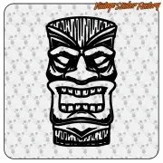 AUTOCOLLANT TIKI. ACHETEZ DES AUTOCOLLANTS EN VINYLE.