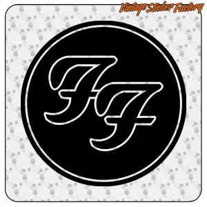 FOO FIGHTERS AUFKLEBER. KAUFEN SIE VINYLAUFKLEBER.