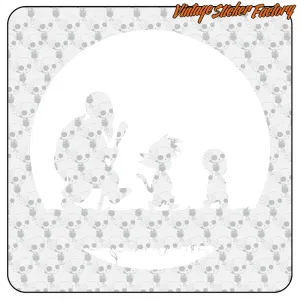 Pegatina GOKU - KRILIN - FOLLET TORTUGA. Comprar pegatinas.